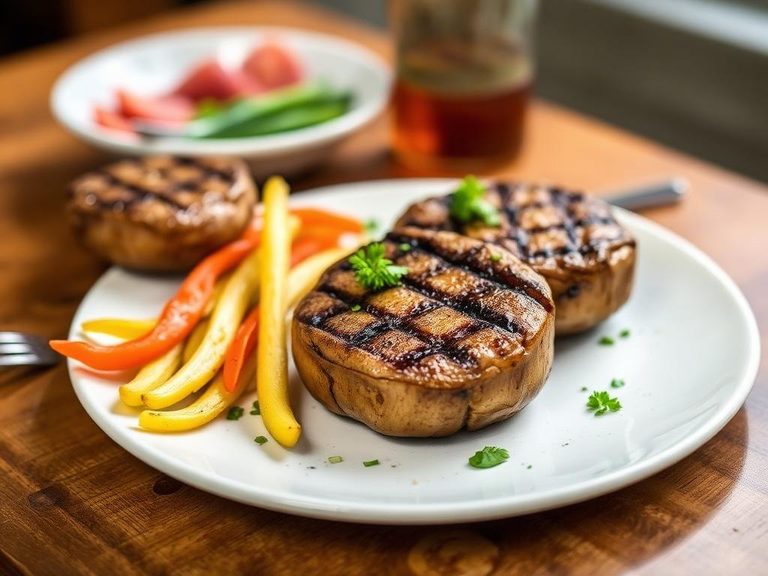 Grilled Mushroom 'Steak'