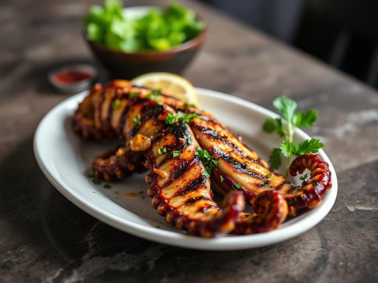 Grilled Octopus (Greek)
