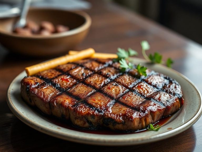 Grilled or Broiled Ribeye Steak