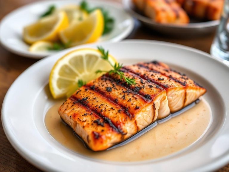 Grilled or Broiled Salmon Fillets