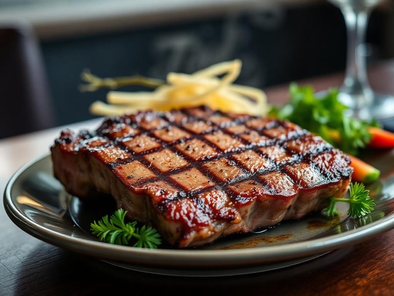 Grilled or Broiled Top Blade Steak