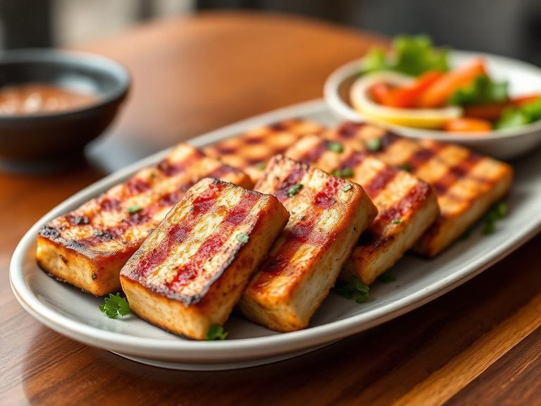 Grilled or Pan-fried Tofu Steaks