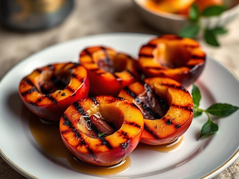 Grilled Peaches