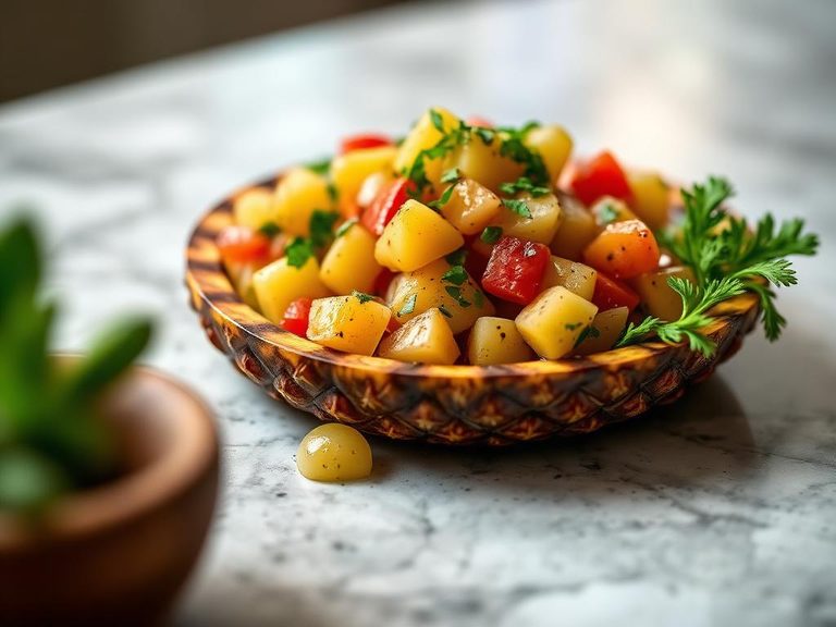 Grilled Pineapple Salsa
