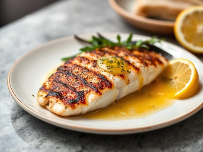 Grilled Pompano with Citrus Butter