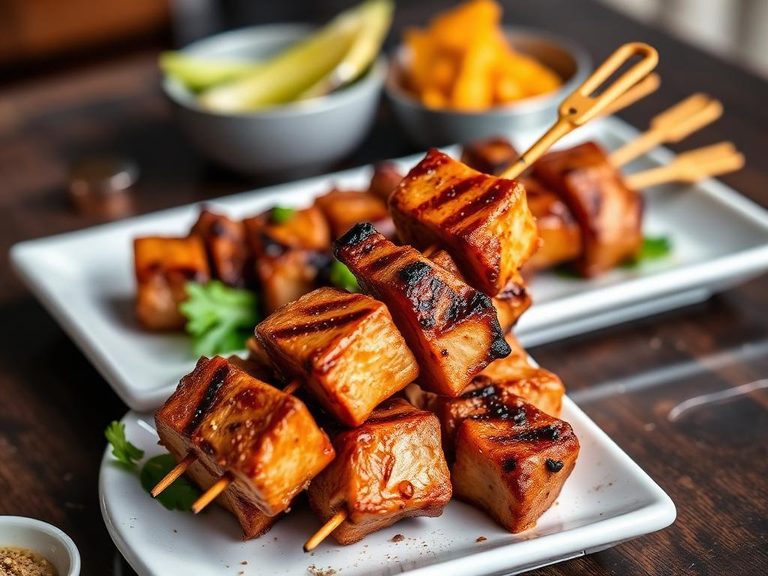 Grilled Pork Skewers