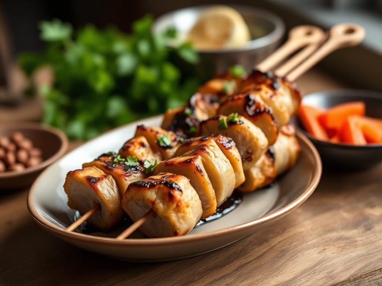 Grilled Pork Souvlaki