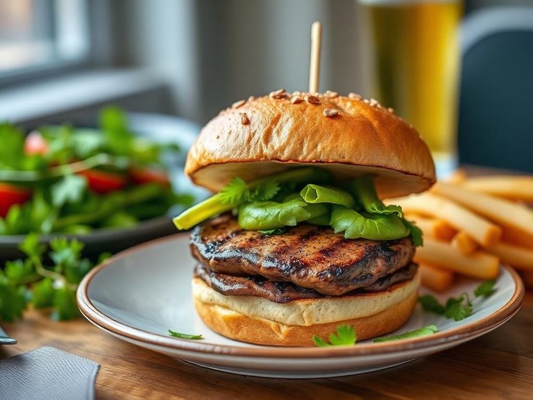 Grilled Portabella Burger