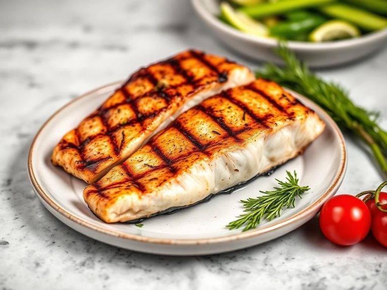 Grilled Red Snapper Fillets