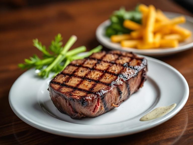 Grilled Ribeye Cap Steak