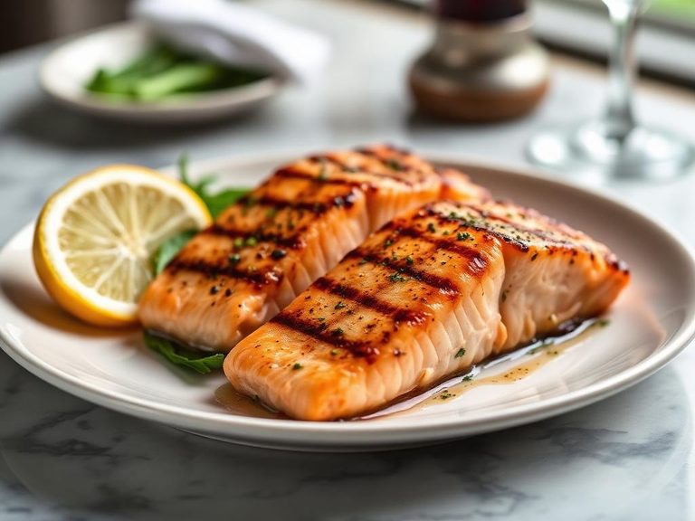 Grilled Salmon Steaks
