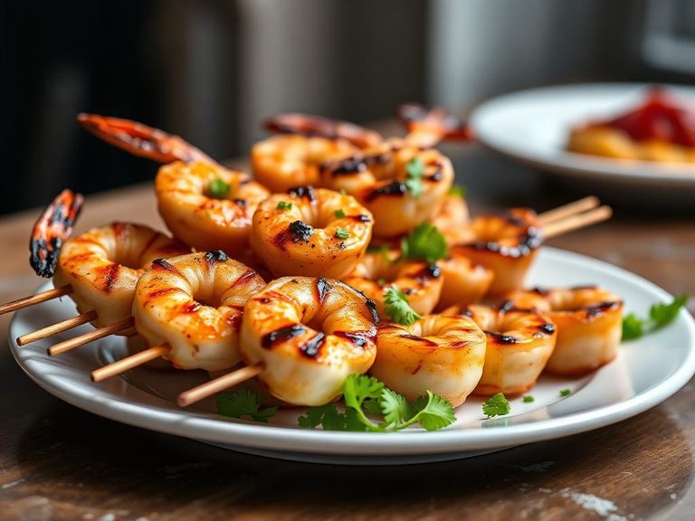 Grilled Shrimp Skewers (Kebabs)