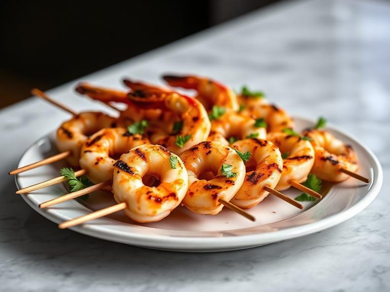 Grilled Shrimp Skewers