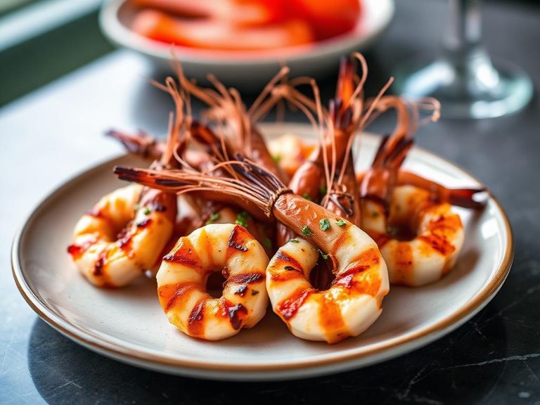 Grilled shrimp