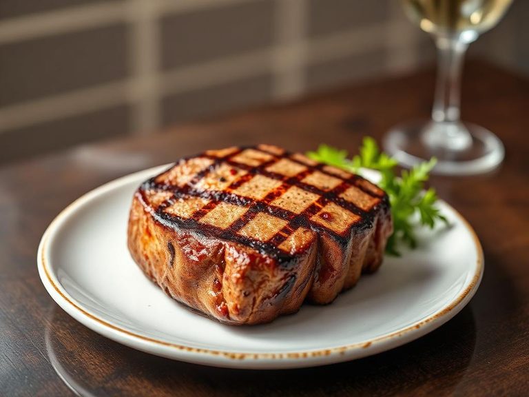 Grilled Sirloin Cap Steak
