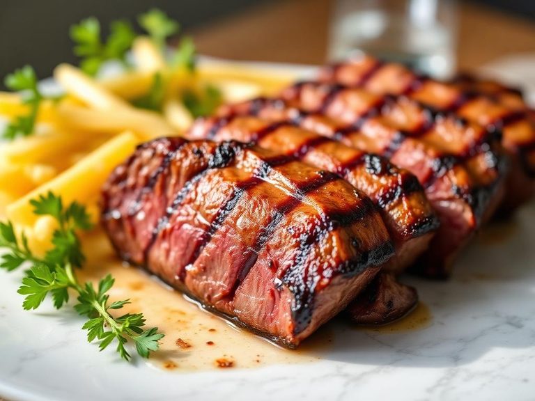 Grilled Sirloin Steaks