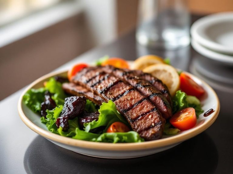 Grilled Skirt Steak Salad