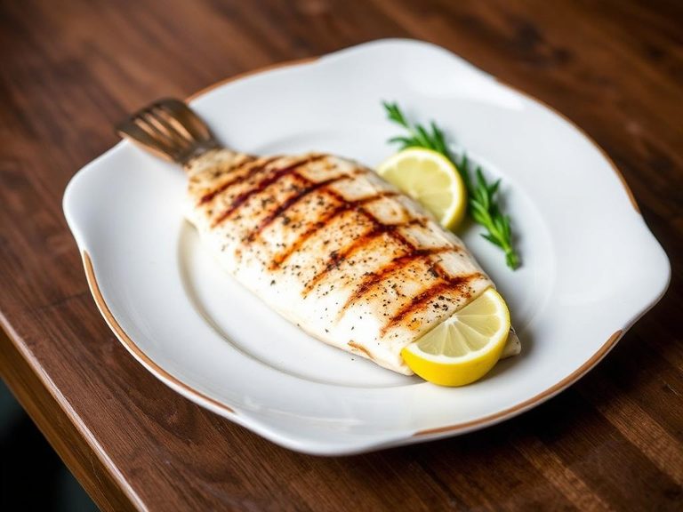 Grilled Snapper with Lemon