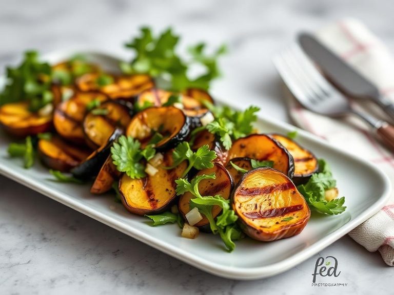 Grilled Squash Salad