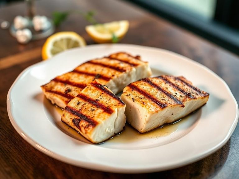 Grilled Swordfish Steaks