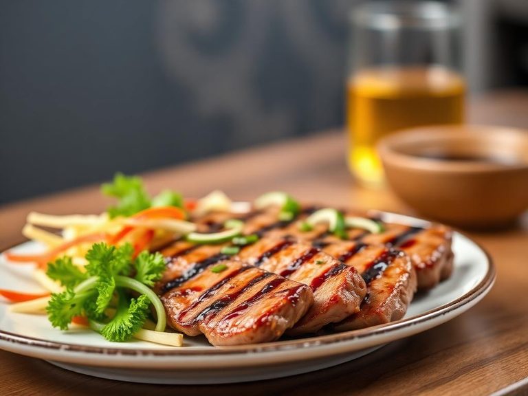 Grilled Teriyaki Steak