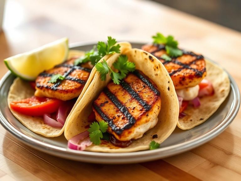 Grilled Tilefish Tacos