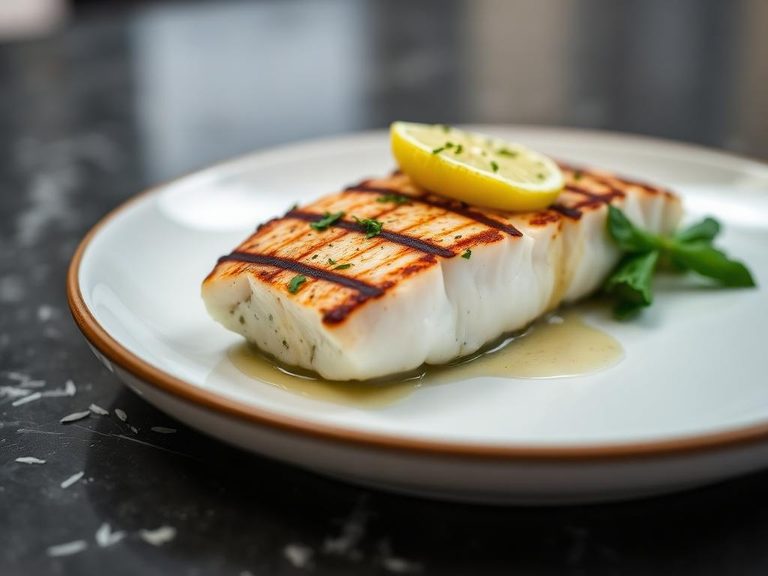 Grilled Tilefish with Lemon-Herb Butter