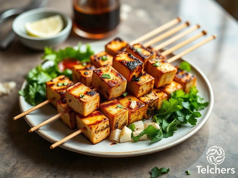 Grilled Tofu Skewers