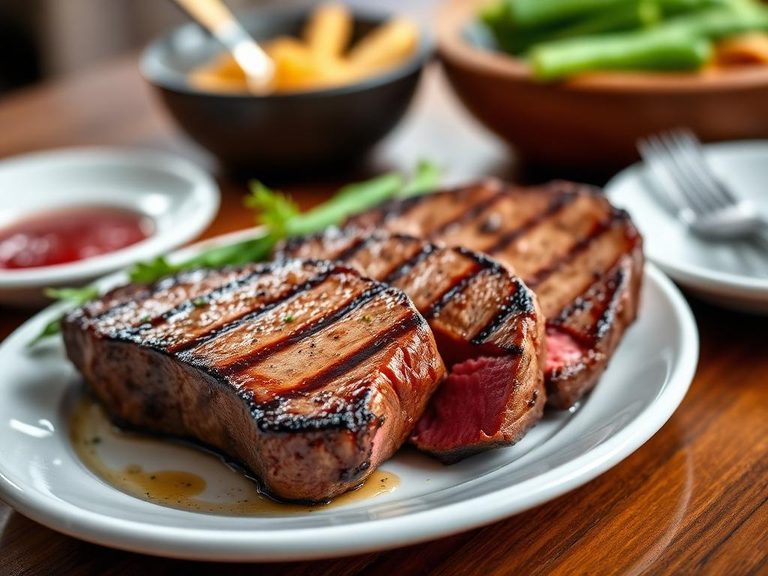 Grilled Top Sirloin Steaks