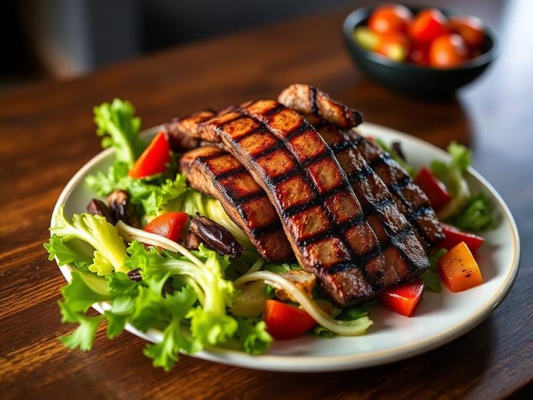 Grilled tri-tip salad