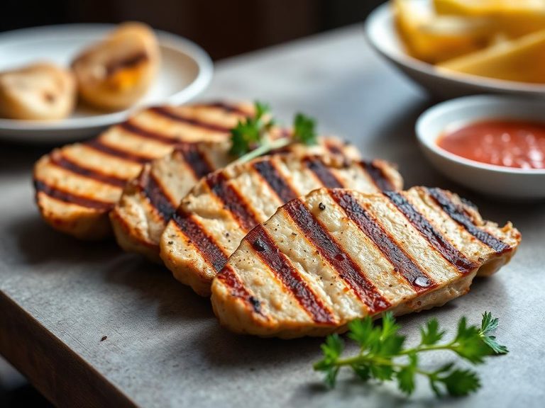 Grilled Turkey Cutlets