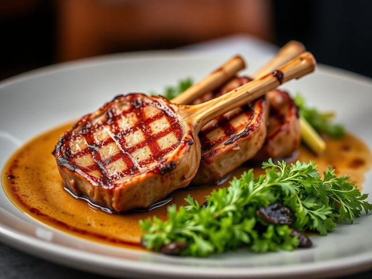 Grilled Veal Chops