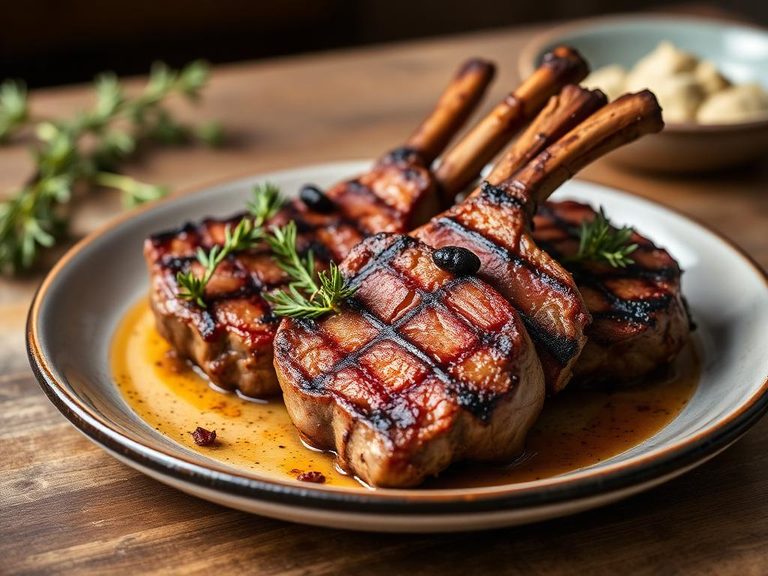 Grilled Venison Steaks with Juniper Berries