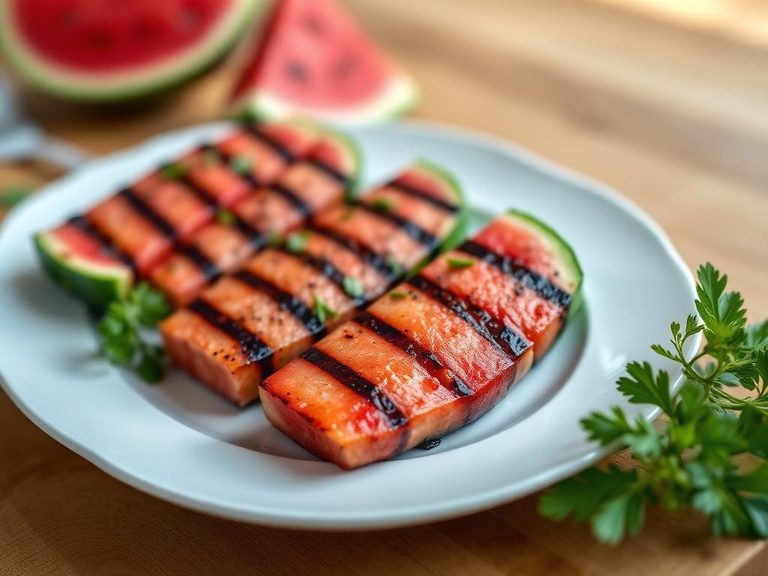 Grilled Watermelon Steaks