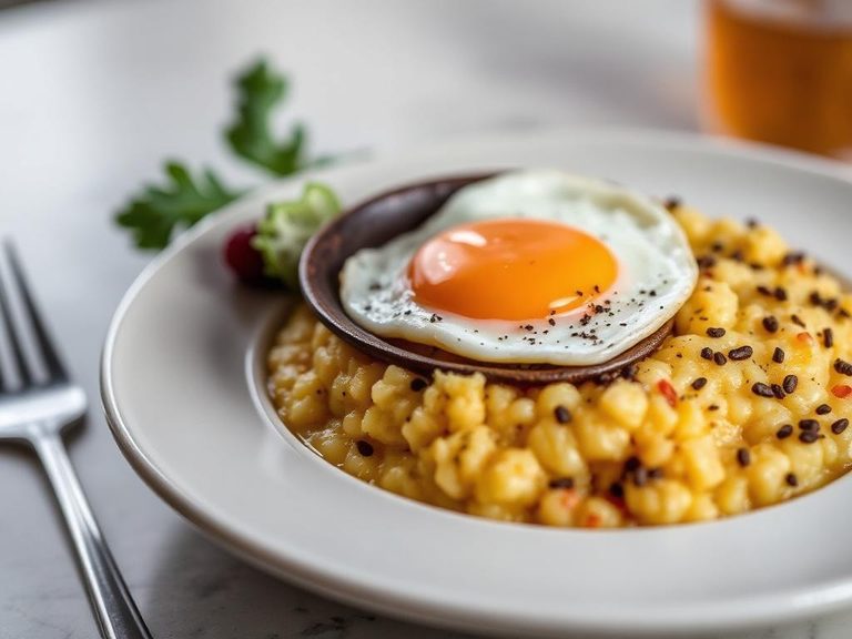 Grits Bowl with Fried Egg