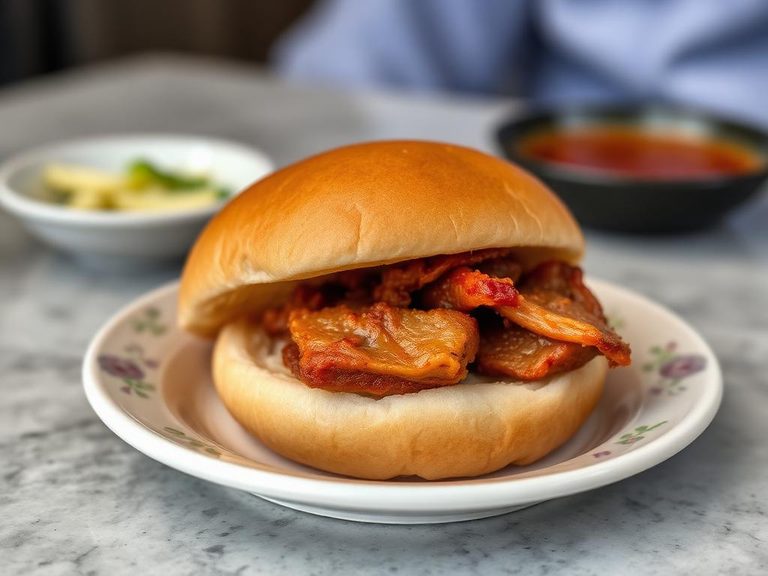 Gua Bao (Taiwanese pork belly bun)