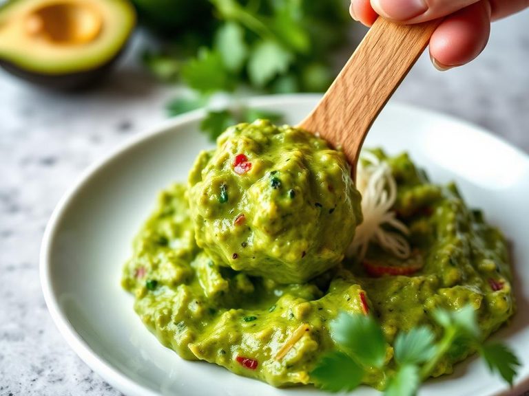 Guacamole dipper