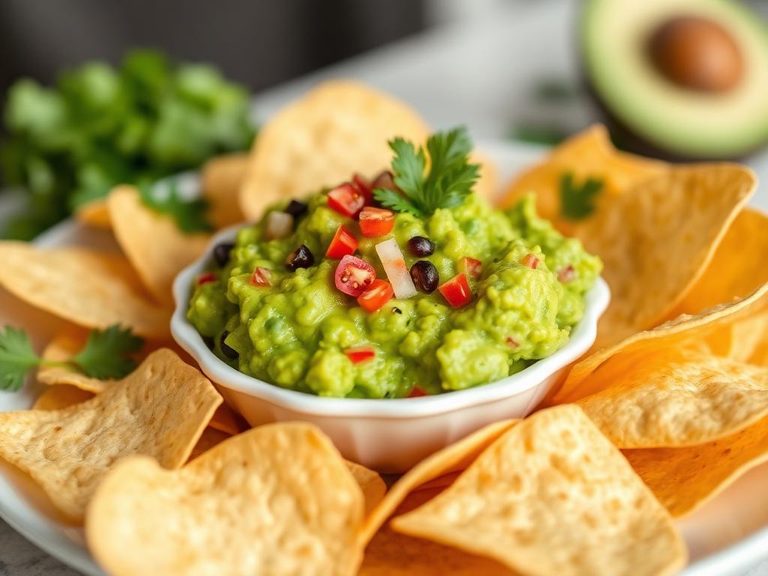 Guacamole with Tortilla Chips
