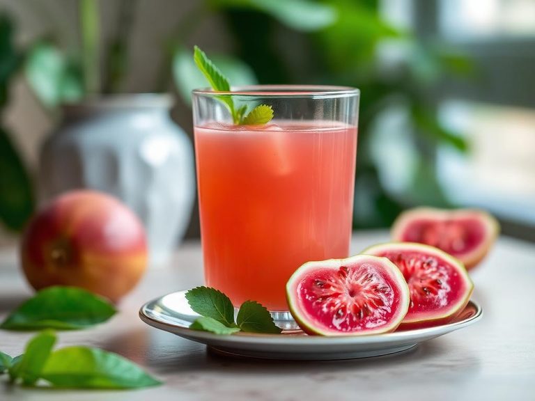 Guava juice or nectar