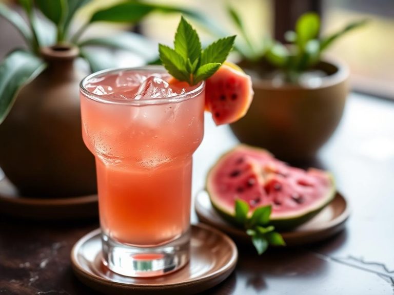 Guava Nectar Cocktail
