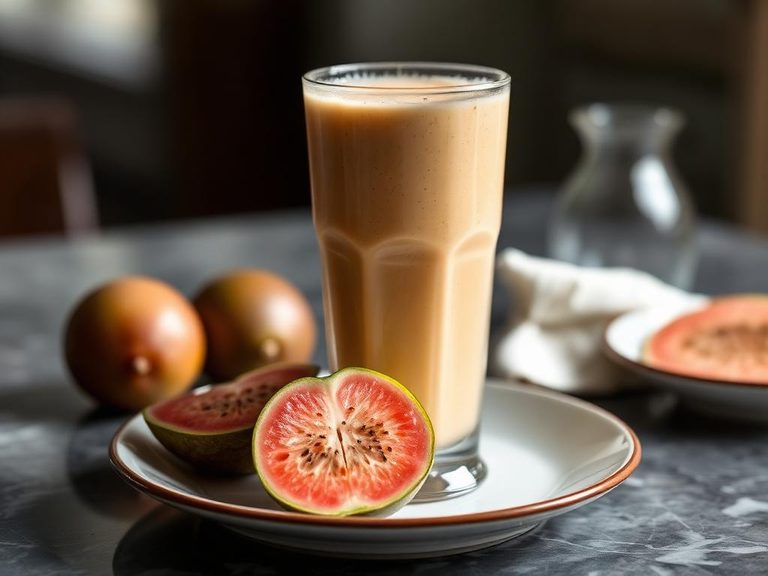 Guava Nectar Smoothie
