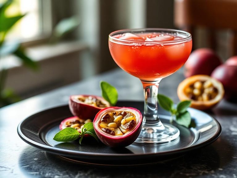 Guava Passion Fruit Cocktail