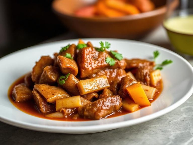 Guisado de Mondongo