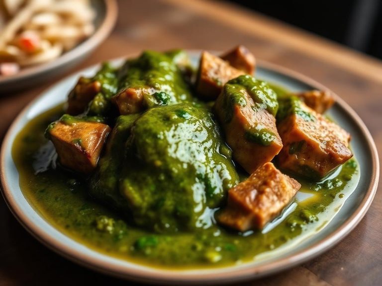 Guisado de Puerco en Salsa Verde