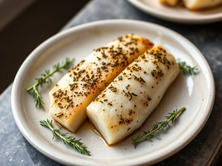 Haddock Fillets with Herb Crust