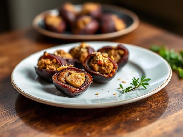 Halavah Stuffed Dates