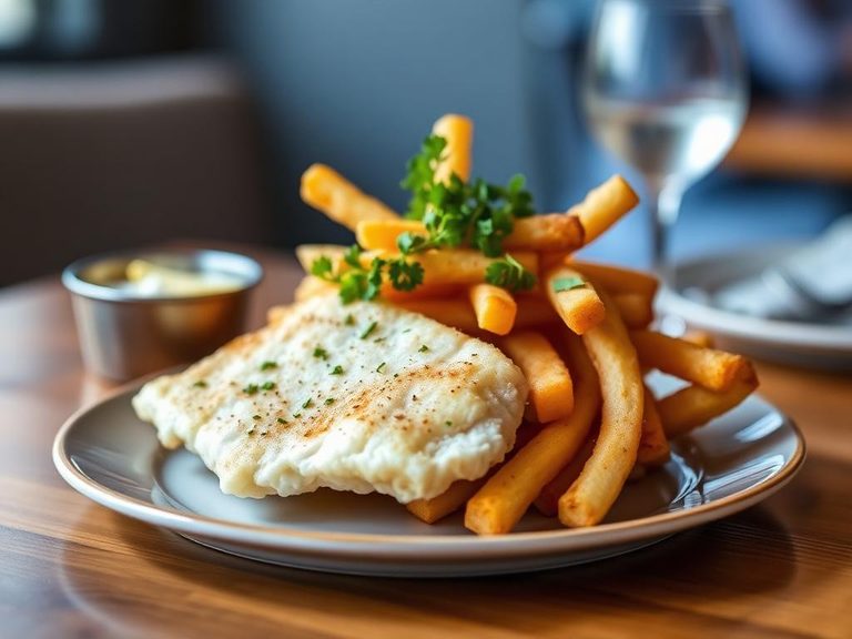 Halibut Fish and Chips