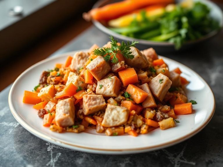 Ham and Carrot Blend