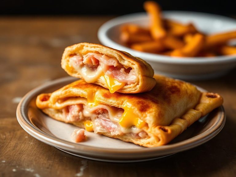 Ham and Cheese Hot Pocket
