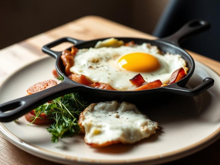 Ham and Egg Breakfast Skillet